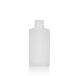 100 ml bottle Mailbox Rectangle HDPE natural 24.410
