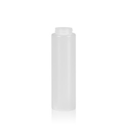 250 ml bottle Sauce Round MIX LDPE/HDPE natural 38.400
