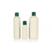 100% Recycled Basic Round R-HDPE bottles