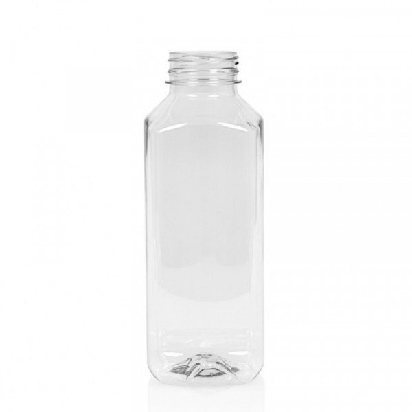 750 ml juice bottle Juice Square PET transparent