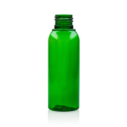 100 ml bottle Basic Round PET green 24.410