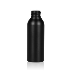 100 ml bottle Basic Round HDPE black 24.410