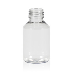100 ml bottle Pharma PET transparent 28.410