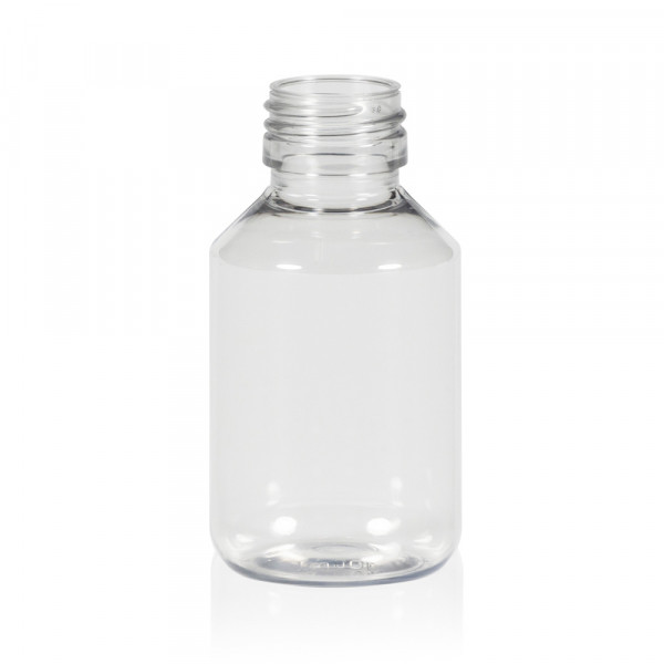 100 ml bottle Pharma PET transparent 28.410