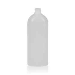1000 ml bottle Basic Oval HDPE natural 28.410