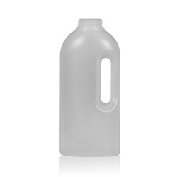 1000 ml Dosingbottle Compact Round HDPE natural One2dose D43