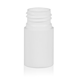 15 ml bottle Basic Round HDPE white 24.410