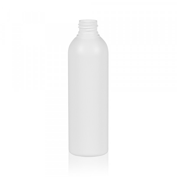 200 ml bottle Basic Round HDPE white 24.410