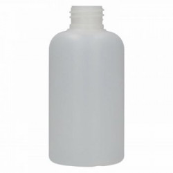 250 ml bottle Compact round HDPE natural 28.410