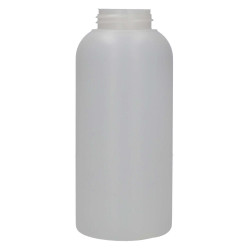 500 ml bottle Compact round HDPE natural 567
