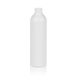 250 ml bottle Basic Round HDPE white 24.410