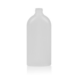 300 ml bottle Basic Oval HDPE natural 24.410