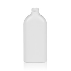 300 ml bottle Basic Oval HDPE white 24.410