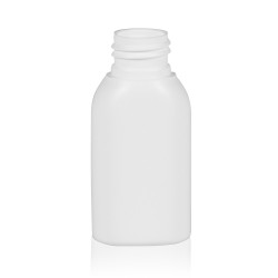 50 ml bottle Basic Oval HDPE white 24.410