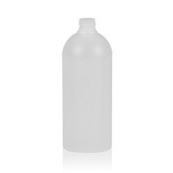 500 ml bottle Basic Round HDPE natural 24.410