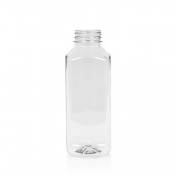 1000 ml juice bottle Juice Square PET transparent