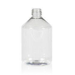 500 ml bottle Pharma PET transparent 28.410