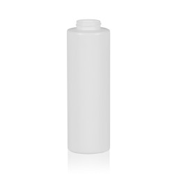 500 ml squeeze bottle Sauce round MIX LDPE-HDPE white 38.400