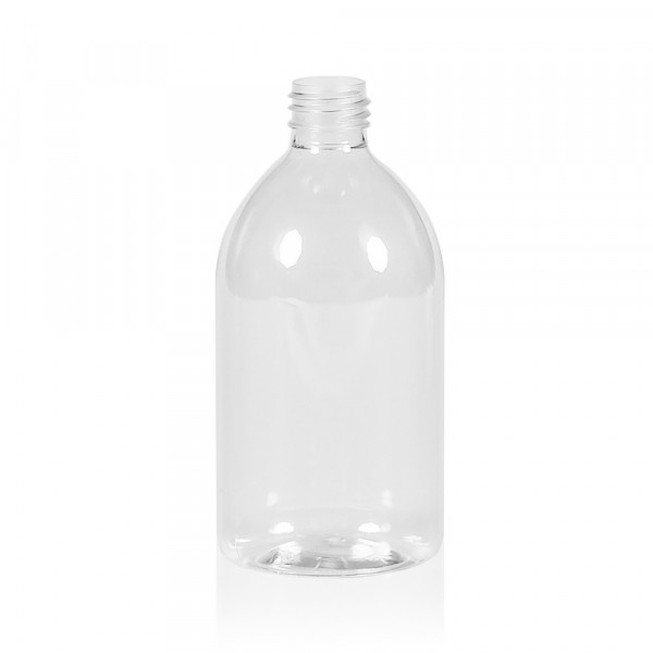 500 ml bottle Soap PET transparent 28.410