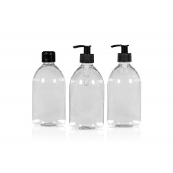 100% Recycled Soap R-PET bottles