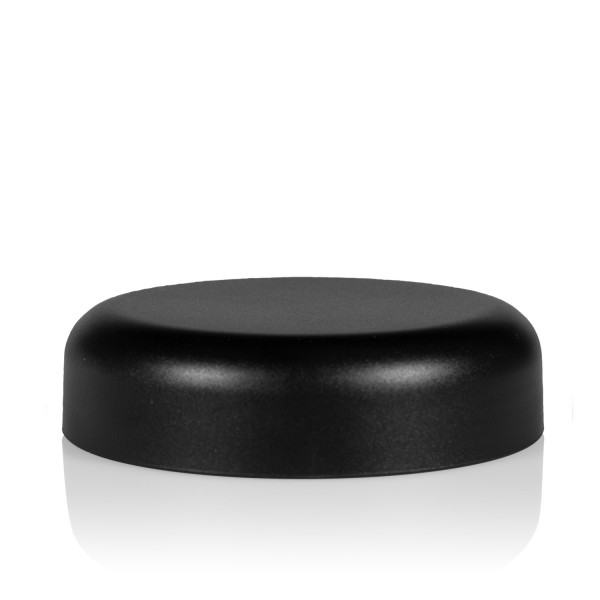 Screw lid Frosted soft 50 ml PP black