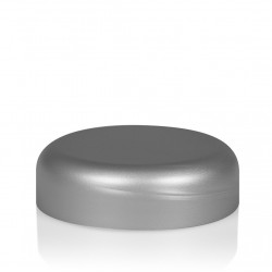 Screw lid Frosted soft 30 ml PP silver