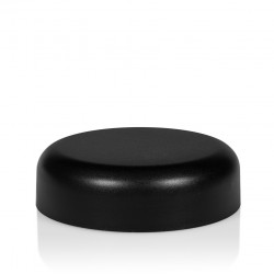 Screw lid Frosted soft 30 ml PP black