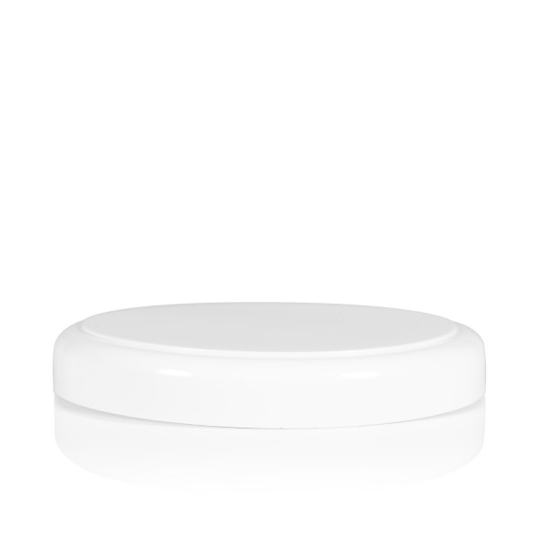 Screw lid Soft cylinder 100 mm white